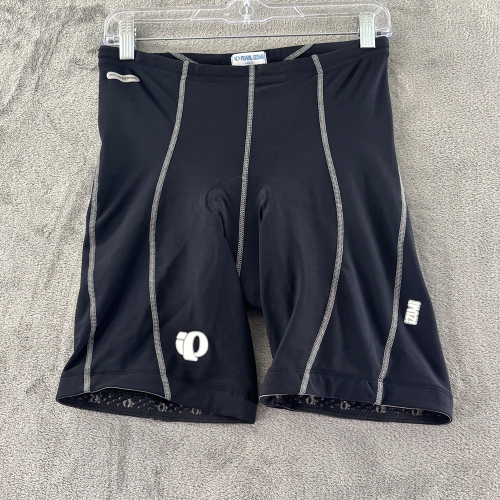 Pearl Izumi Mens Cycling Shorts‎ Large Black Microsensor Bike Cycle Shorts